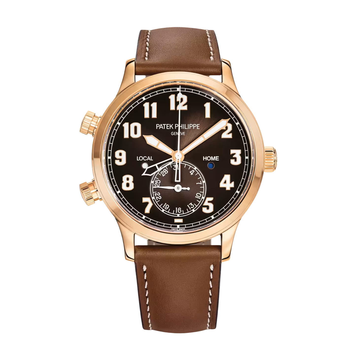 Pre-Owned Patek Philippe Calatrava Pilot Travel Time - 5524R-001