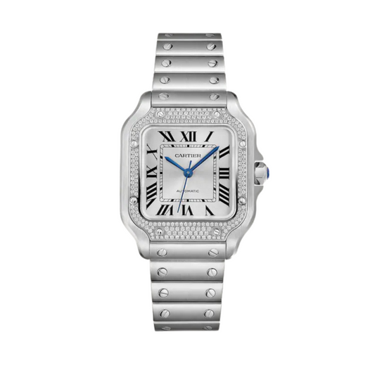 Pre-Owned Santos de Cartier 35mm - W4SA0005