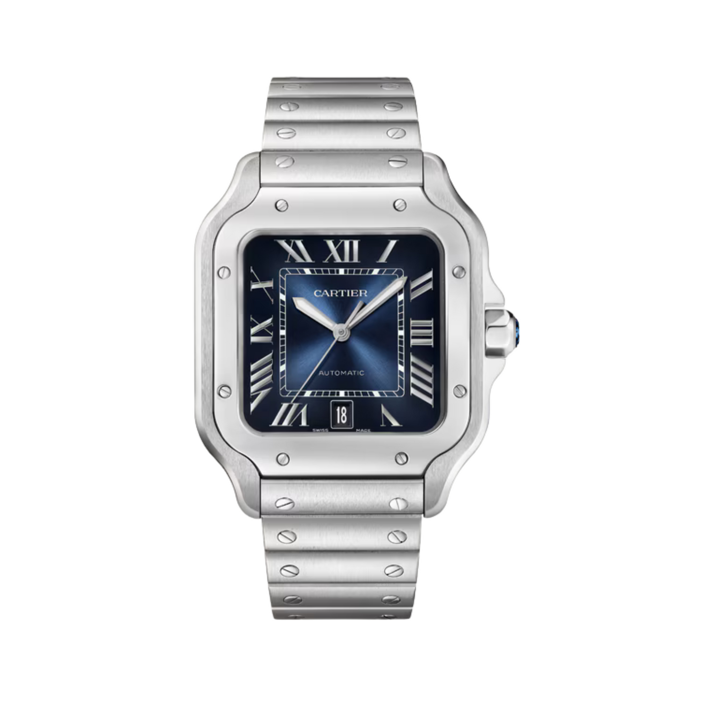 Pre-Owned Santos de Cartier 39.8mm - WSSA0071